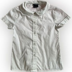 French Toast Girls' Tie Front Fashion Top - Jersey Knit Casual Top